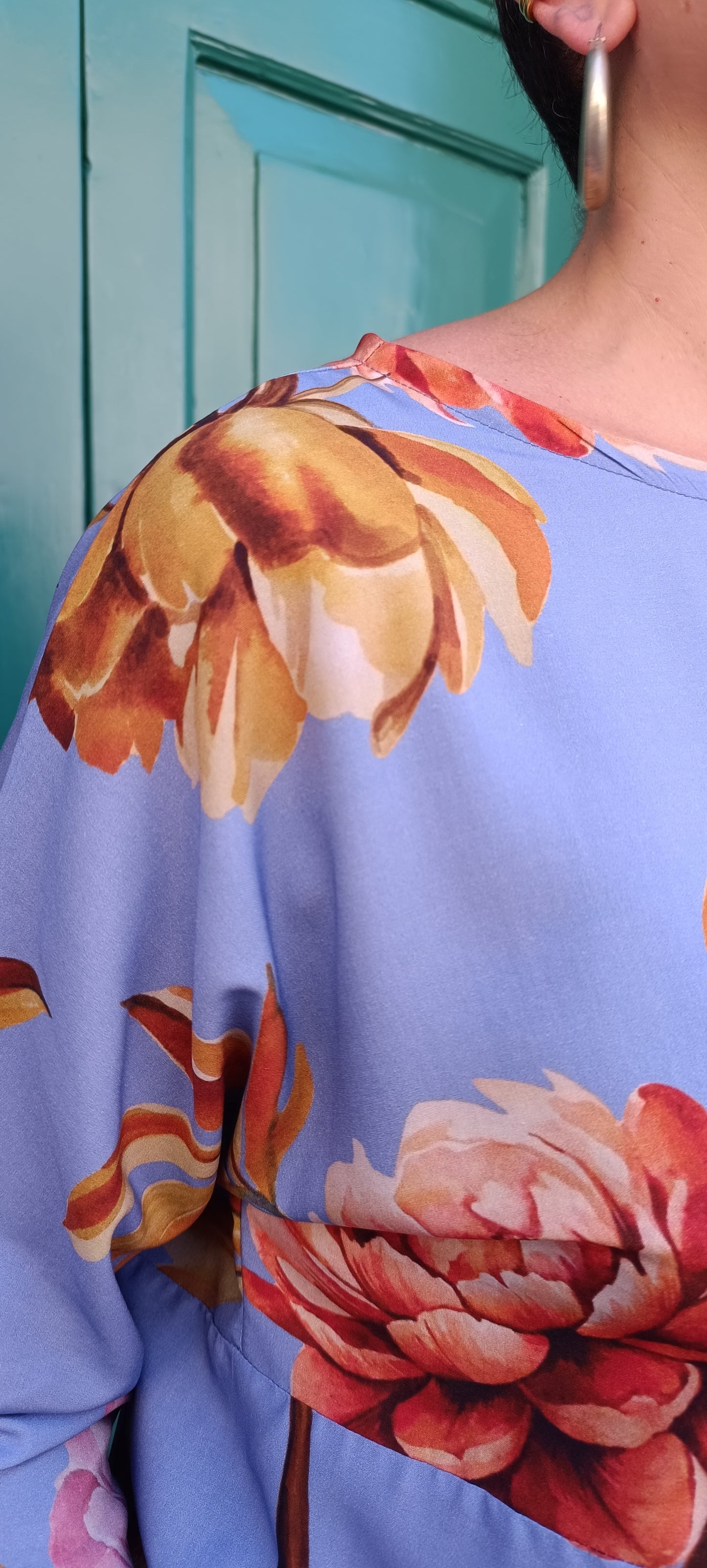 Blusa con Balza Pervinca
