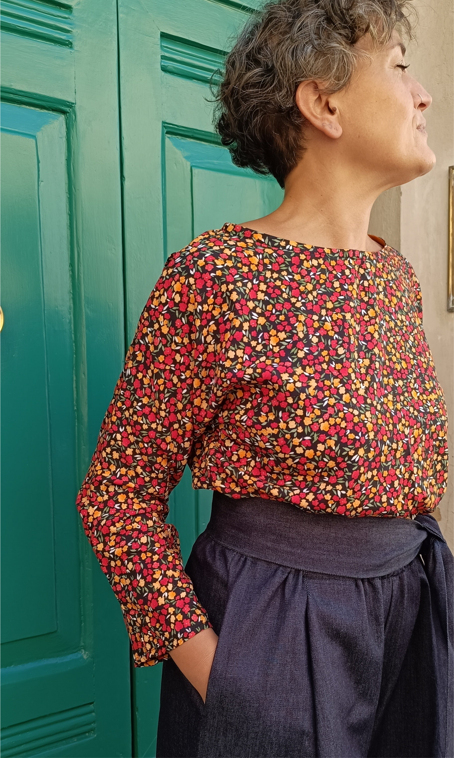 Blusa Vale tessuto Alida