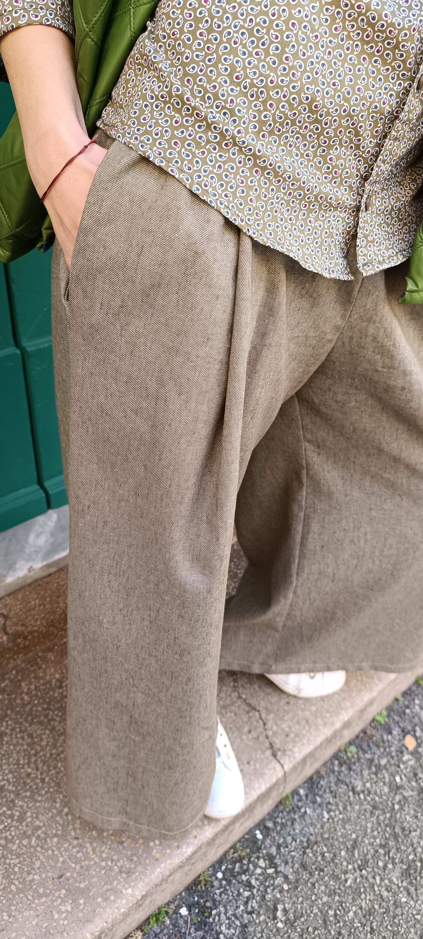 Camicia "le riciclate" verde