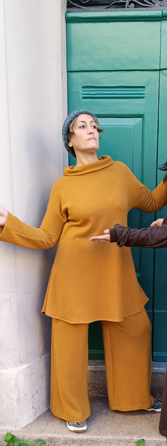 Maglia Ampolla senape