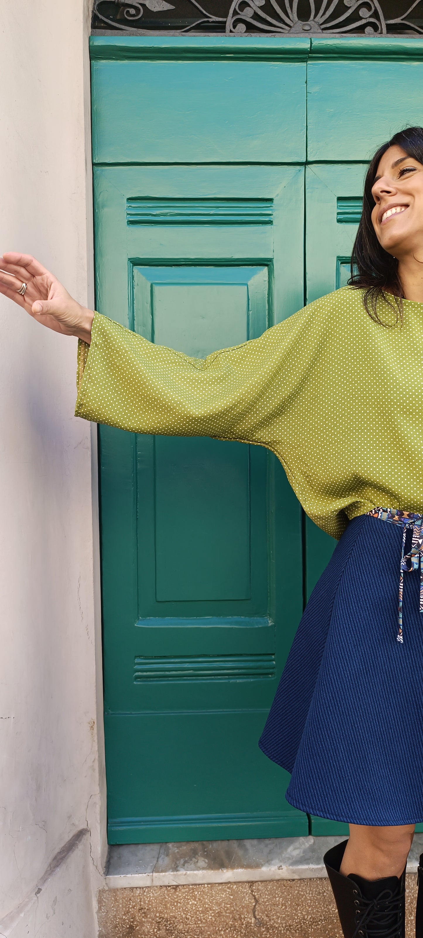 Blusa Vale verde