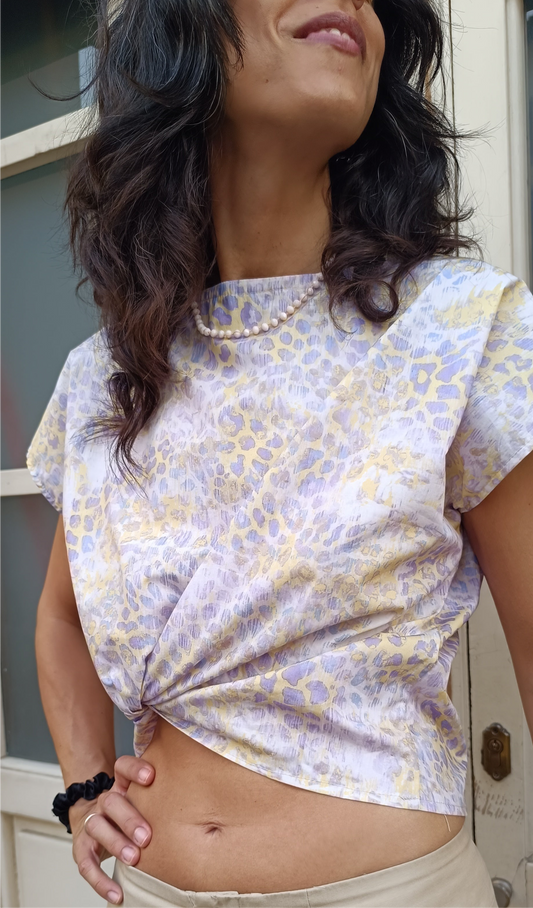 Blusa Vale Animalier