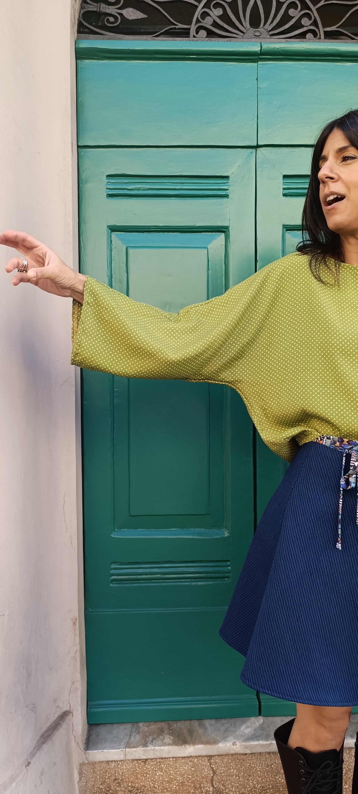 Blusa Vale verde