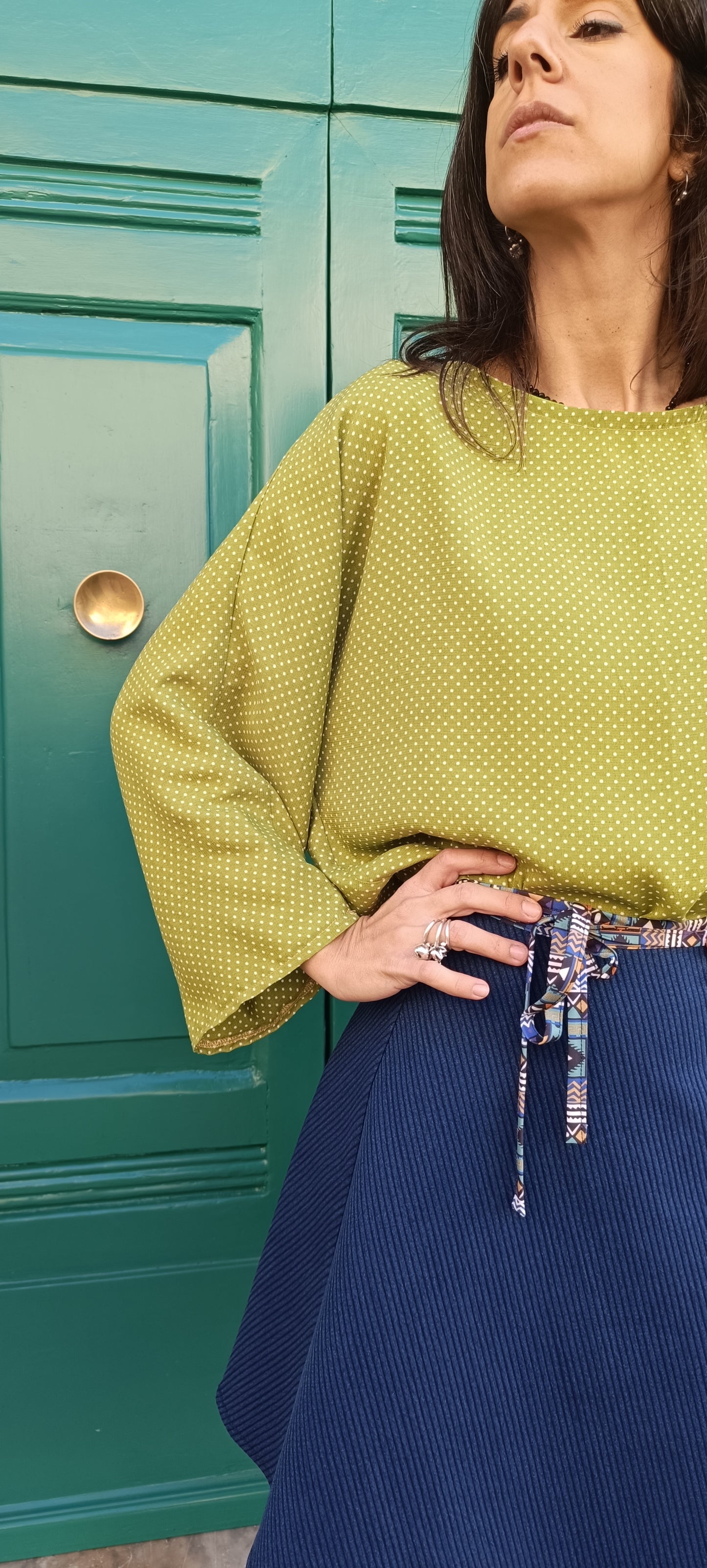 Blusa Vale verde