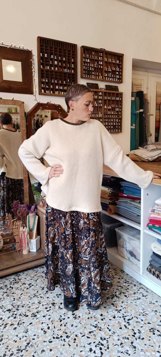 Maglioncino maglia inglese