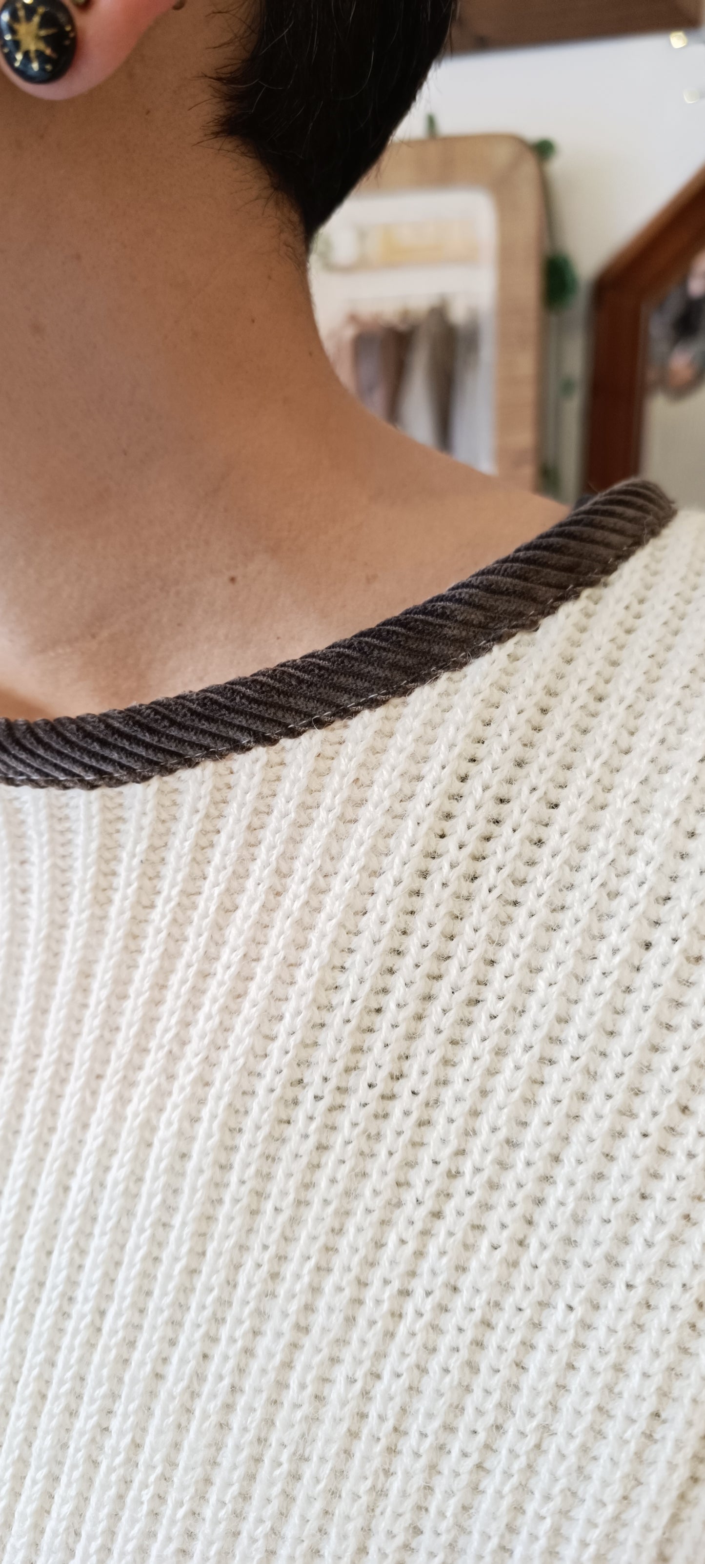 Maglioncino maglia inglese