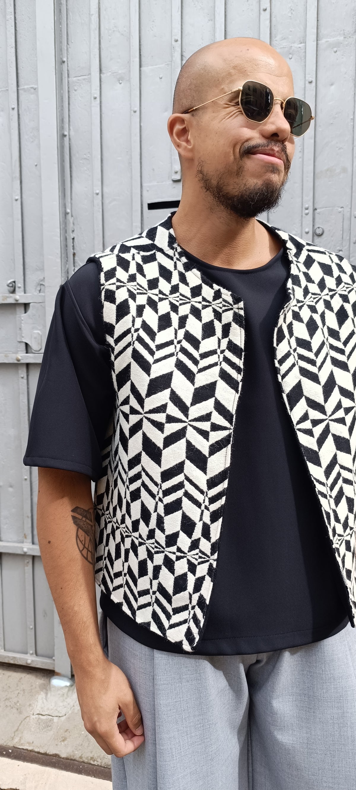 Gilet double face