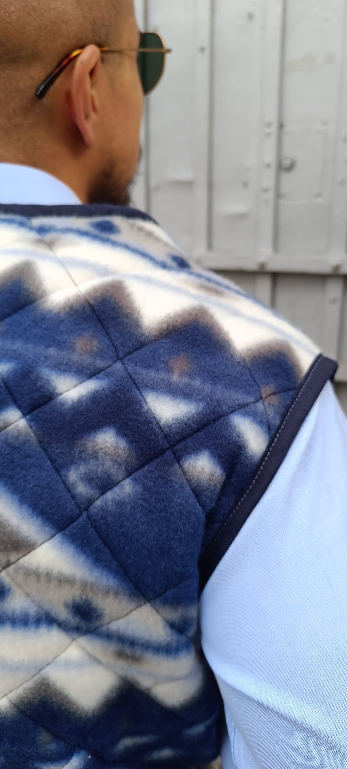 Gilet trapuntato