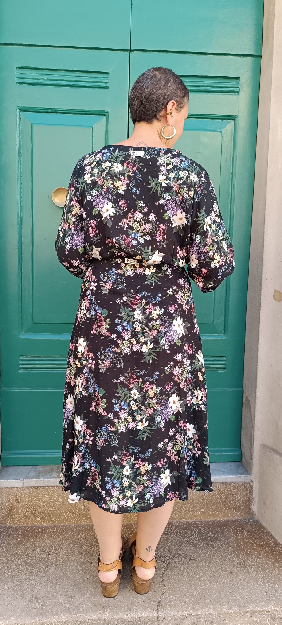 Blusa Vale cotone nero