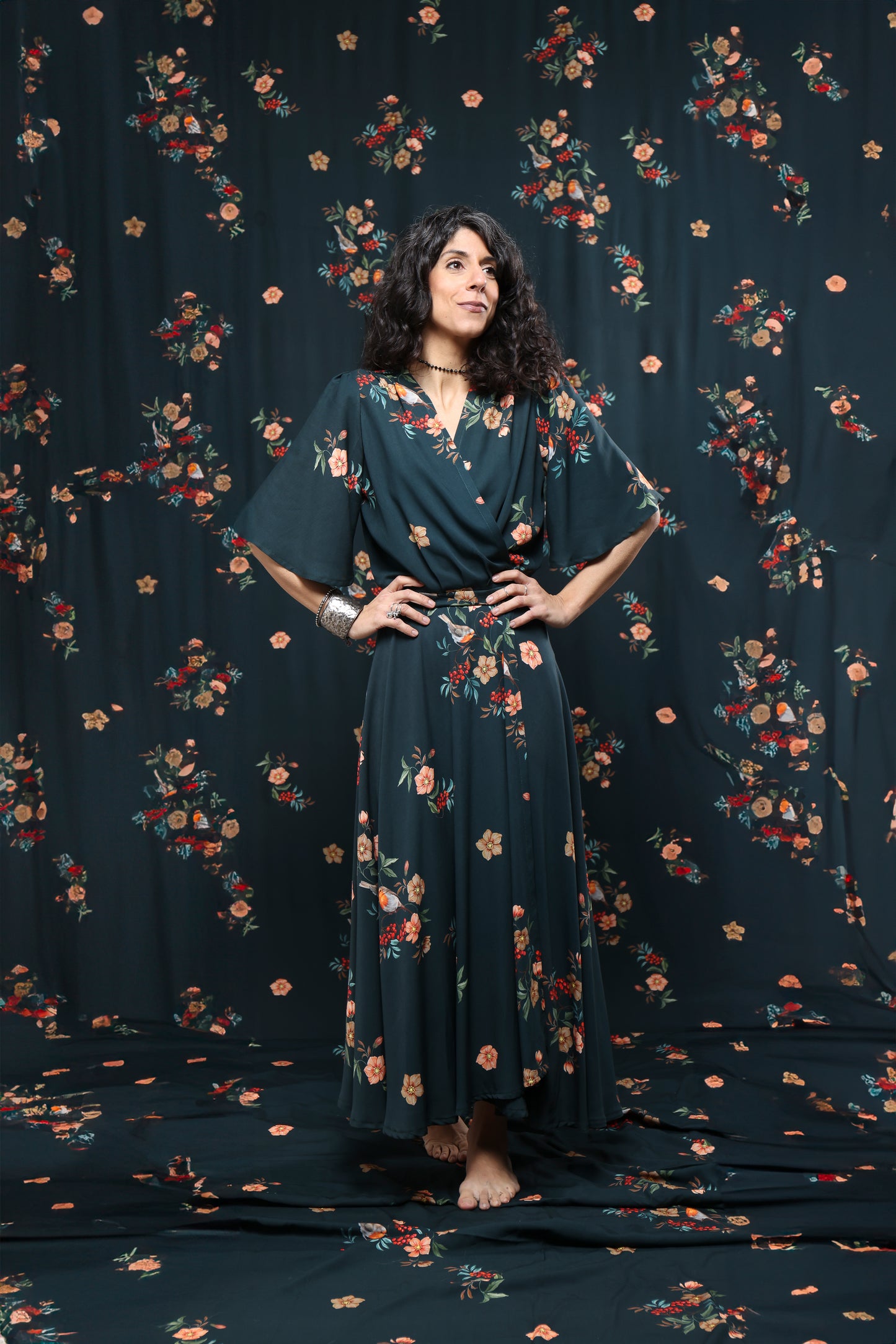 Abito Momo tessuto Alida