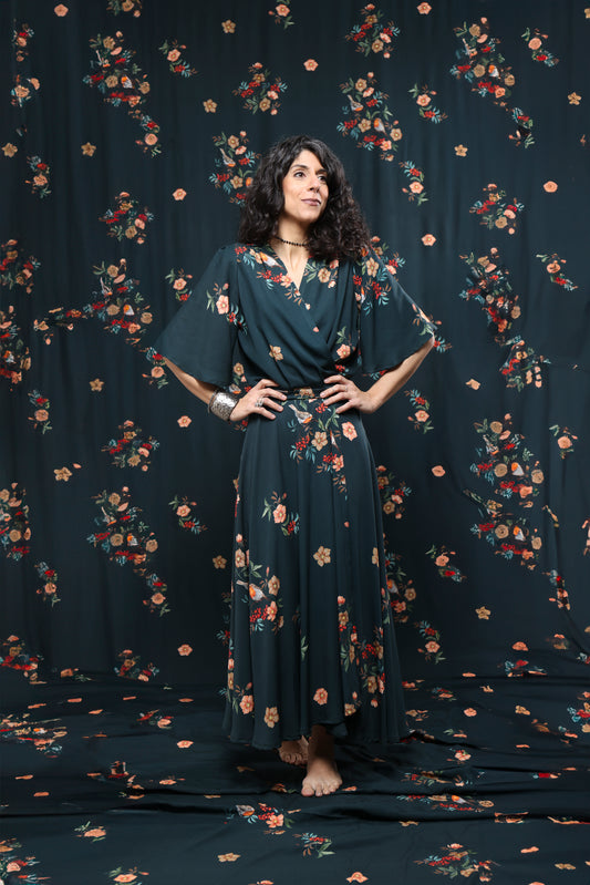 Abito Momo tessuto Alida