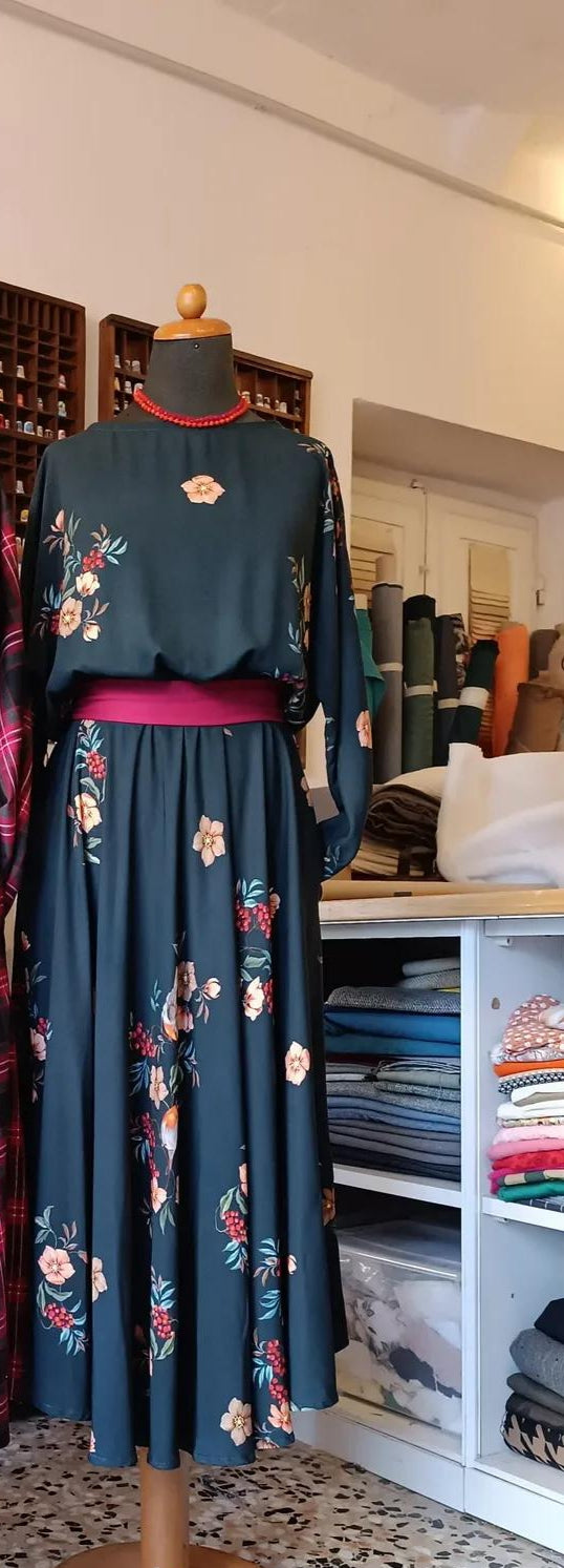 Abito Tulipano tessuto Alida