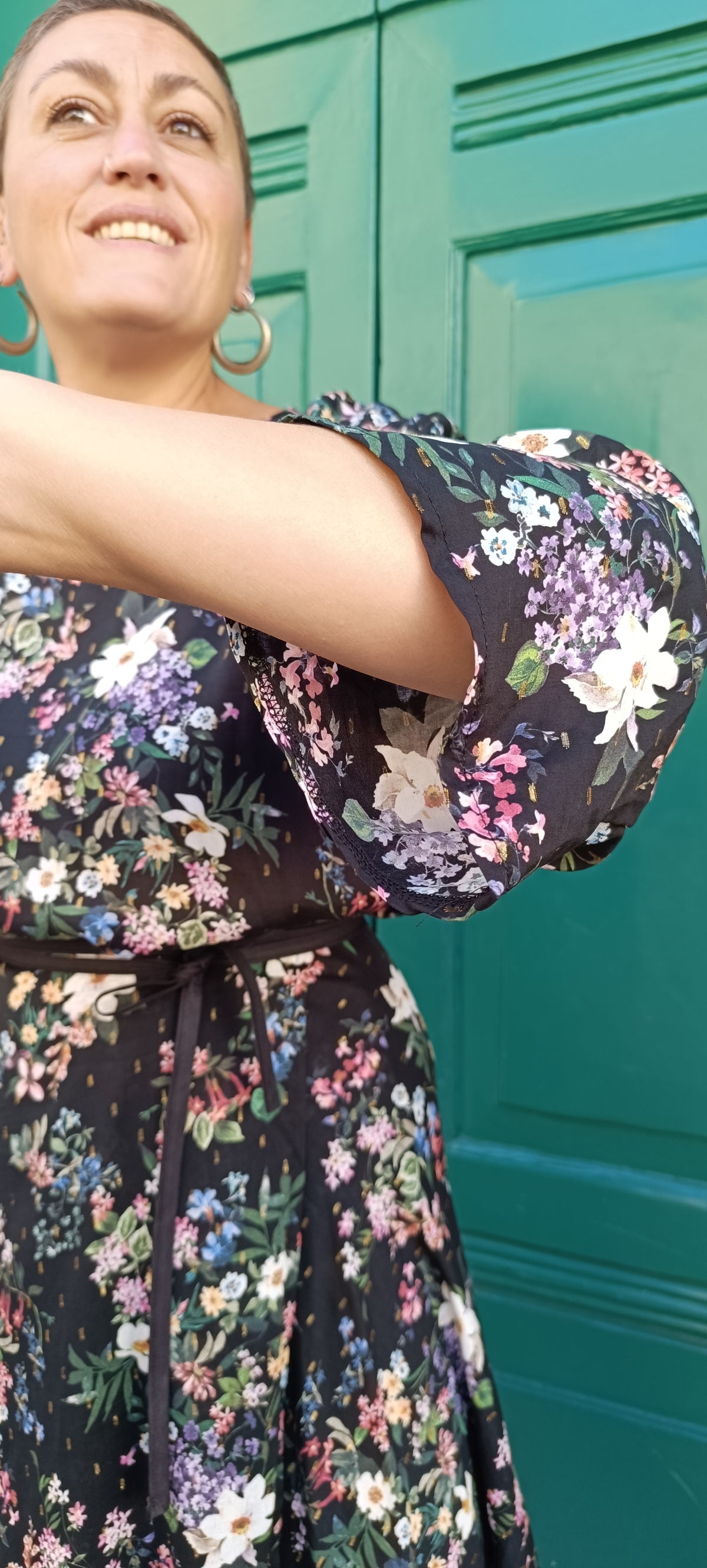 Blusa Vale cotone nero