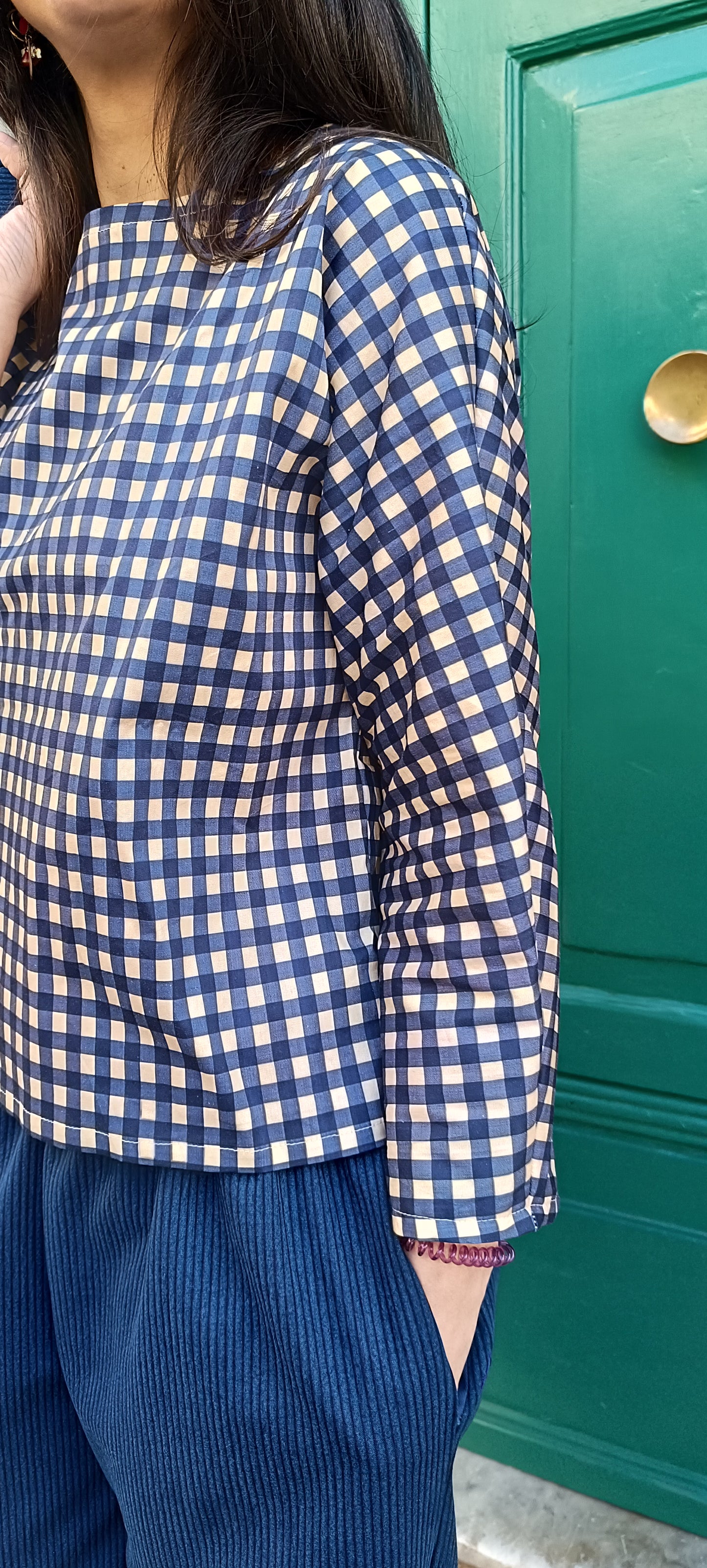 Blusa Vale blu