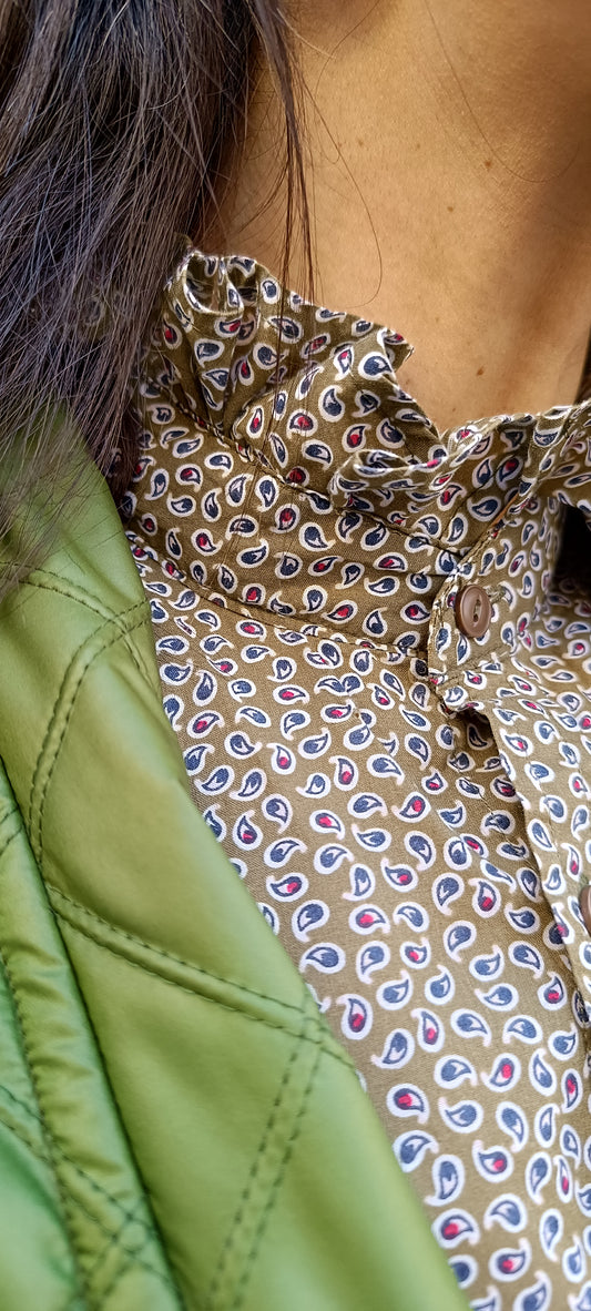 Camicia "le riciclate" verde