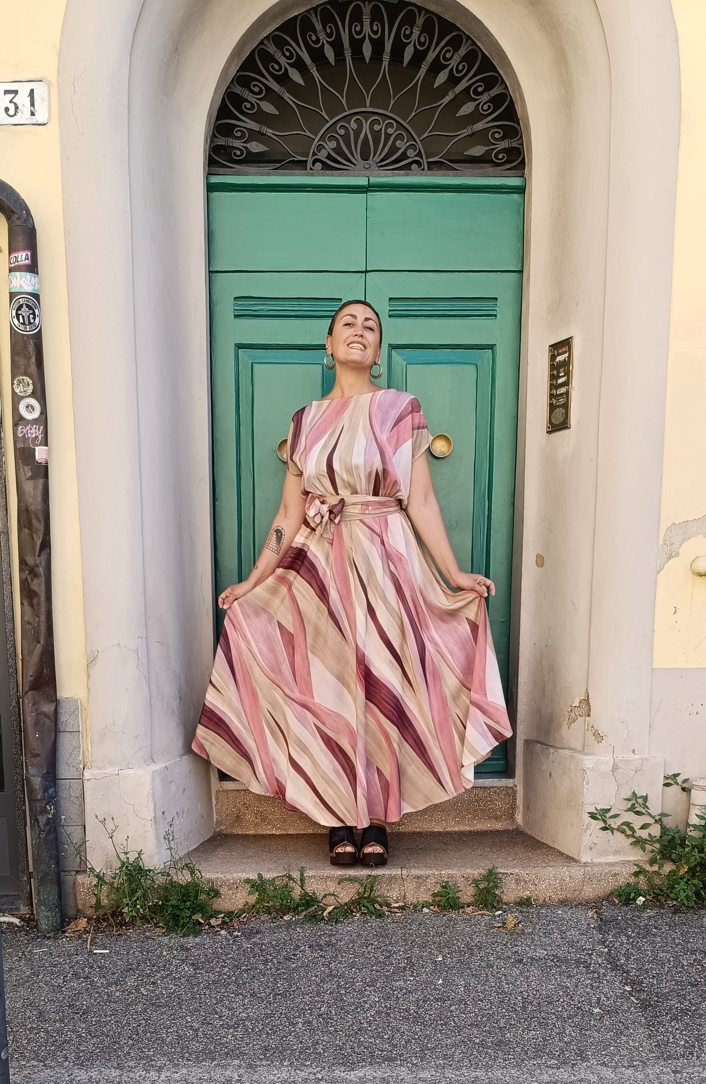 Abito Tulipano rosa