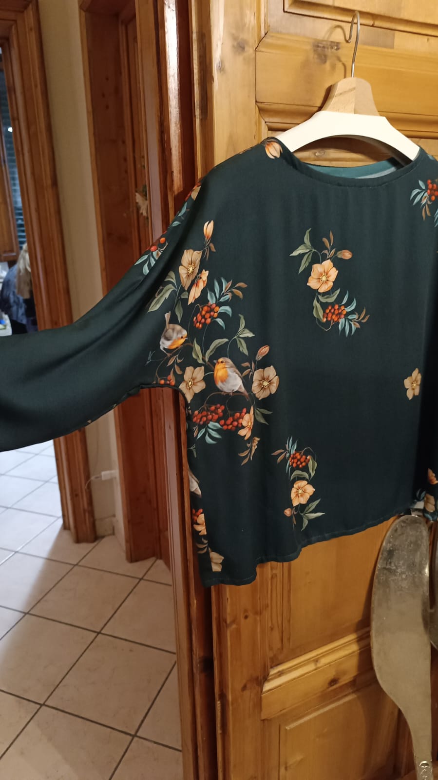 Blusa Vale tessuto Alida