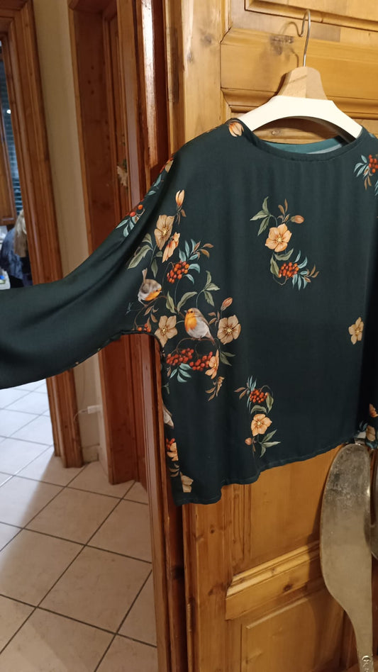 Blusa Vale tessuto Alida