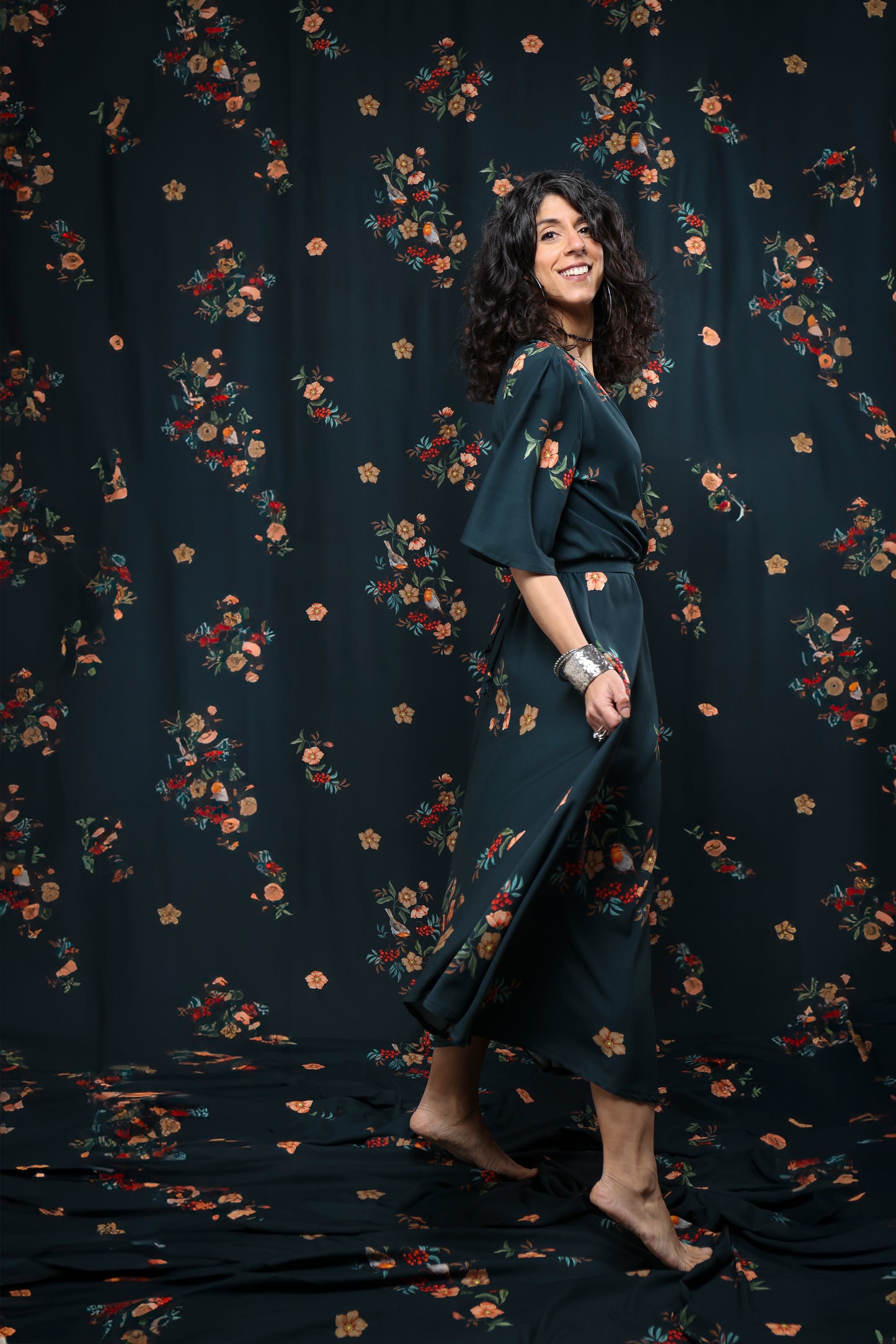 Abito Momo tessuto Alida