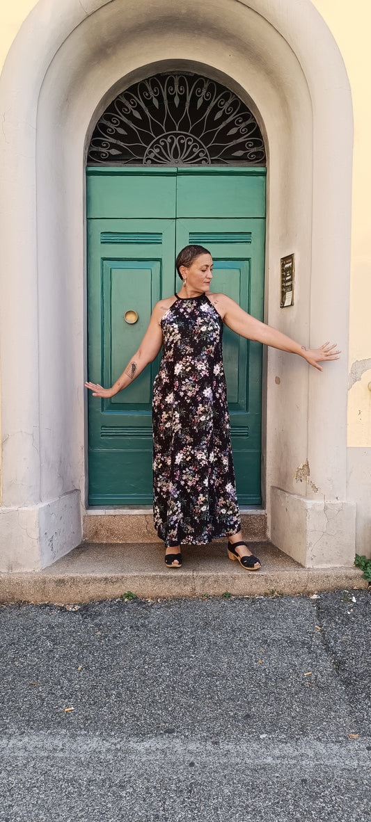 Abito nero oro